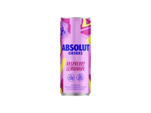 Напитка Водка Absolut Passion Малинова Лимонада 250мл Кен