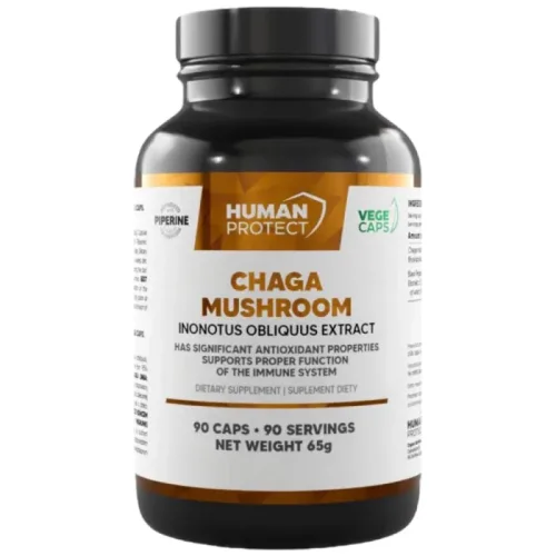 Chaga Mushroom 600 mg / 90 капсула - Human Protect