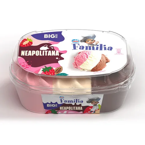 Сладолед Familia Neapolitana Nestle 433гр. - Familia (сладолед)
