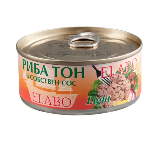 Риба тон филе в собствен сос Elabo 160гр.