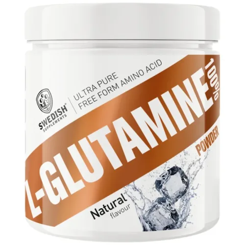 L-Glutamine 100% / 250 грама​ - SWEDISH Supplements