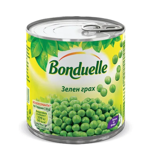 Зелен Грах Bonduelle 400гр. консeрва - Bonduelle
