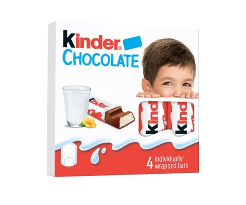 Kinder шоколад 4 бр.