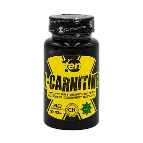 L-Carnitine 500mg. / 30 Caps. - Cvetita Herbal