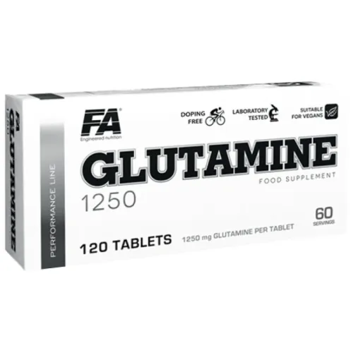 Glutamine 1250 (60 дози) / 120 Таблетки - FA Nutrition