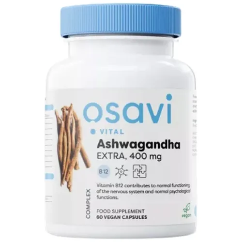 Ashwagandha Extra 400 mg / 60 капсули, 60 дози - Osavi