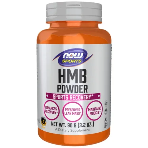 HMB Powder (90 дози) / 90 грама - NOW Foods