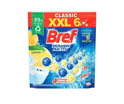 Тоалетно блокче Lemon 6 бр - Bref