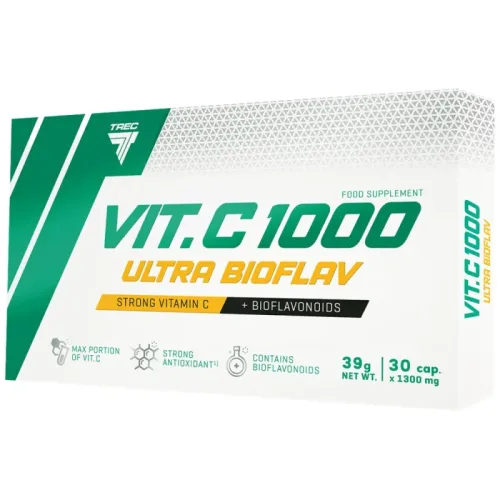 Vitamin C 1000 Ultra Bioflav / 30 капсули, 30 дози - Trec Nutrition