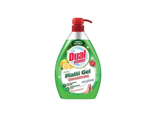 Препарат За Съдове Dual Power Лайм 1л Помпа