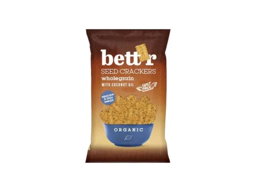 Крекери Bettr Пълноз. Със Семена и Кокосово Масло 150гр
