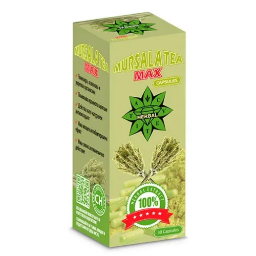 Mursala Tea MAX / 30 Caps. - Cvetita Herbal