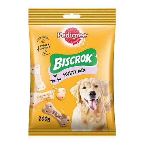 Доб. хр. за кучета Pedigree Biscrok 200гр
