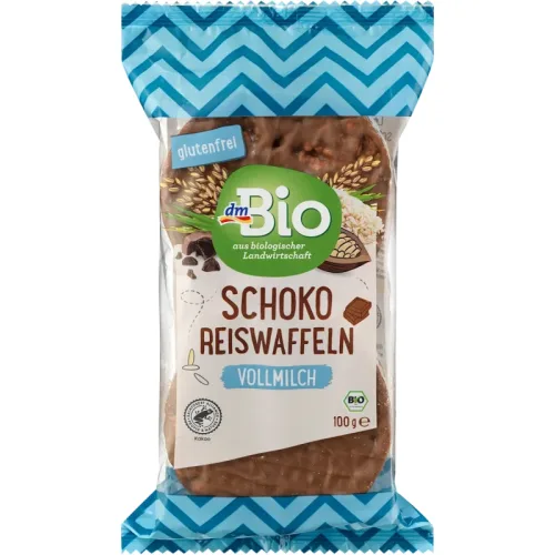 Шоколадови оризови вафли / Chocolate Rice Wafers - dmBio