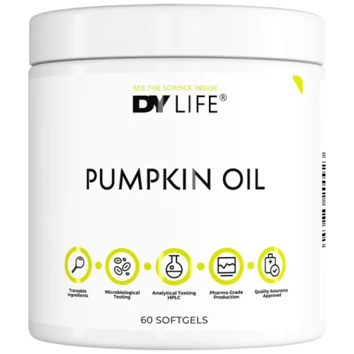 DY Life Pumpkin Oil 1000 mg (60 дози) / 60 Гел капсули - Dorian Yates Nutrition