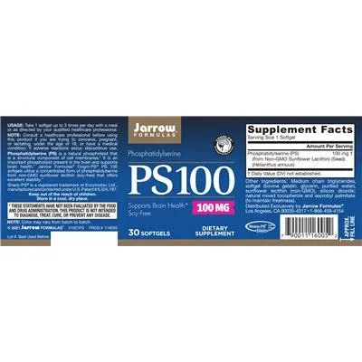 PS100 100 mg - Jarrow Formulas