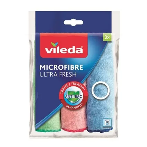 Микрофибърни кърпи Vileda ultra fresh 30*30см. 3бр.
