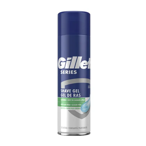 Гел за бръснене Gillette Series за чуствителна кожа 200мл.