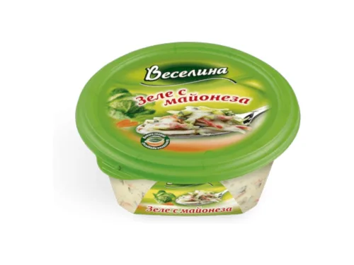Салата Веселина Зеле и Майонеза 250гр