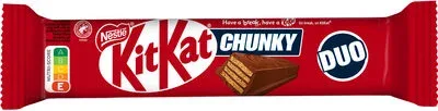 Шоколад KITKAT Chunky Duo с млечен шоколад, 64g, единичен / KITKAT Chunky Duo Milk Chocolate Bar, 64g, single - Nestlé