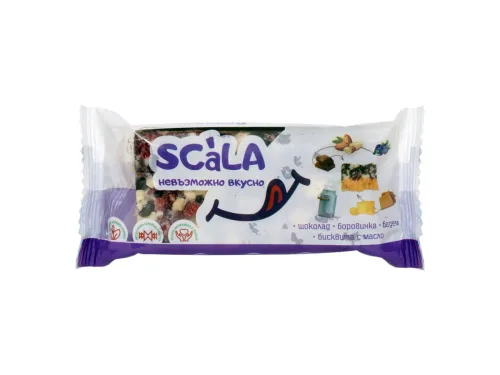 Барче Scala с Шоколад,Бадеми и Боровинка 55гр