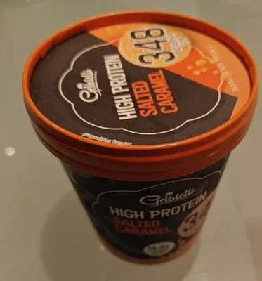 Сладолед с високо съдържание на протеин и солен карамел / High Protein Salted Caramel Ice Cream - Gelatelli