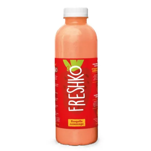 Freshko студено пресована лимонада с ягода 400мл. - Fresh