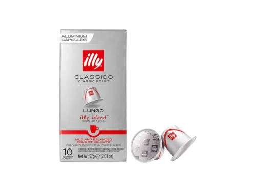 Кафе Illy Lungo 10бр Капсули Nespresso