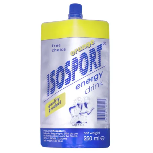 Негазирана енергийна напитка портокал Isosport 250 мл. - Isosport