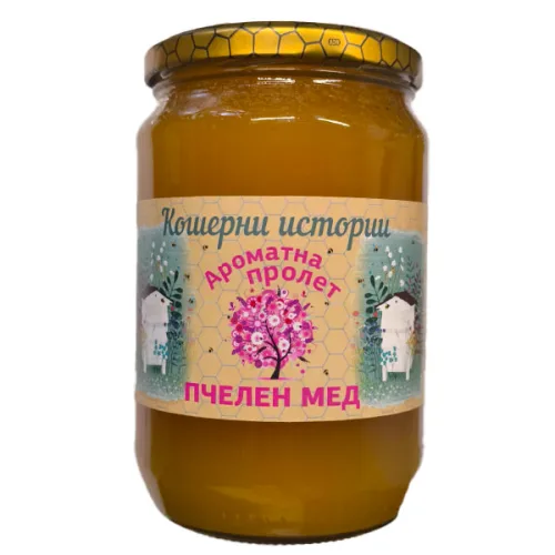 100% Пчелен мед Ароматна пролет Тодор Енчев 950гр.