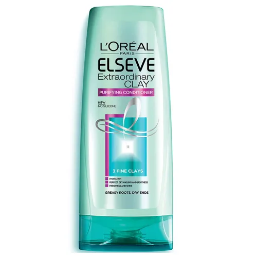 Балсам за коса Elseve Extraordinary 3 Fine Clay 200мл. - Elseve