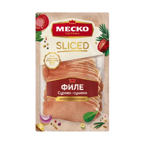 Филе Сурово-сушено слайс Меско 100гр. - Меско