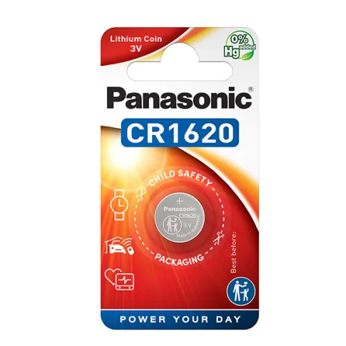 Батерия Panasonic CR1620 1бр. - Panasonic