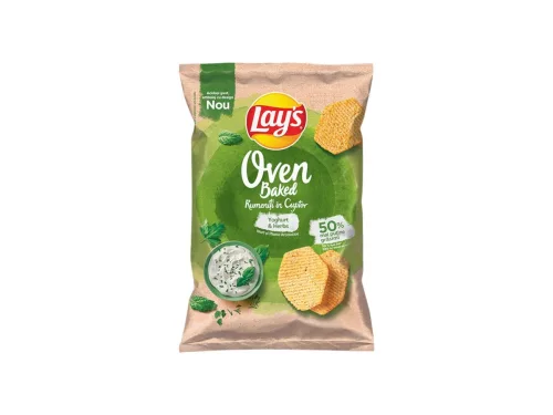 Чипс Lays Печен Йогурт и Билки 105гр Пакет