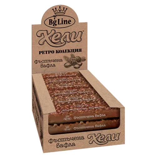 Вафла фъстъчена Хели 65гр.