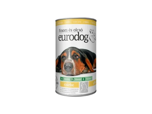 Храна за Кучета EuroDog Пиле 1, Консерва