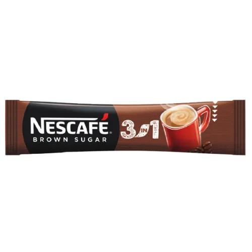 Nescafe 3 в 1 с кафява захар доза 16,5гр. - Nescafe