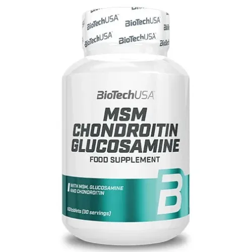 MSM Chondroitin Glucosamine / 60 Tabs - BioTech USA