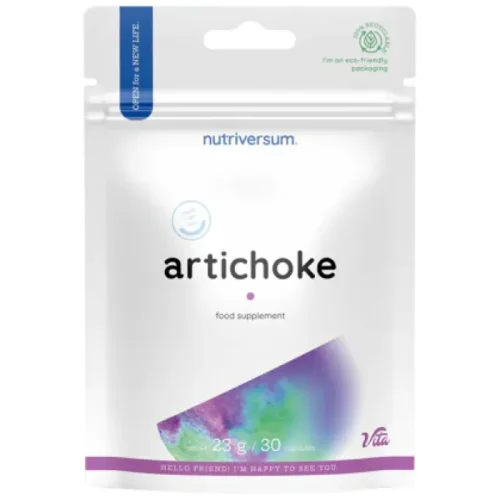 Artichoke Extract 500 mg (30 дози) / 30 капсули - Nutriversum