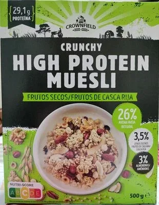Хрупкаво мюсли с високо съдържание на протеин и ядки / Crunchy High Protein Muesli with Nuts - Crownfield