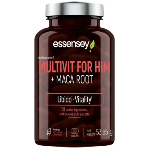 Multivit for Him + Maca Root / 90 капсули, 45 дози - Essensey