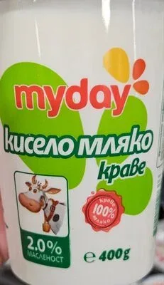 Кисело краве мляко 2% - myday