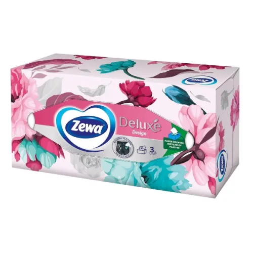 Кърпи за лице Delux Zewa 90бр. в кутия
