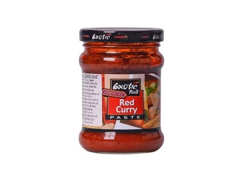 Паста Къри Червено 220гр Exotic Food