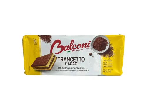 Снакс Транчето Balconi Какао 10бр 280гр