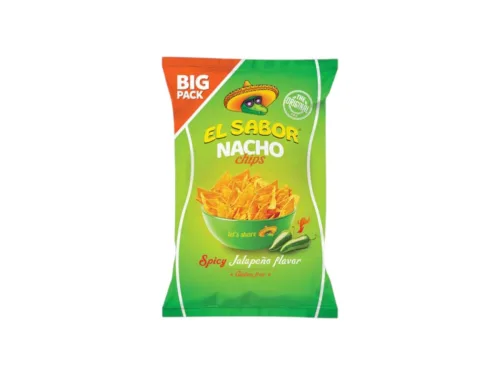 Чипс El Sabor Начо Халапеньо 180гр