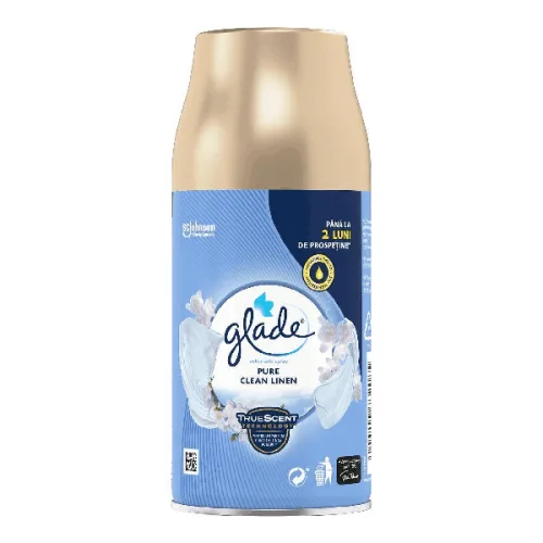 Пълнител за ароматизатор Glade Pure Clean linen 269мл. - Glade