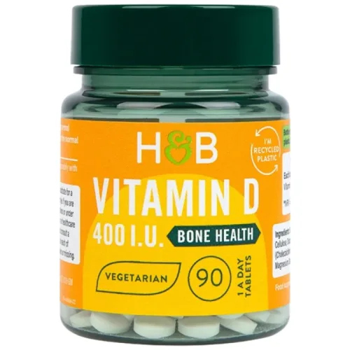 Vitamin D3 400 IU / 90 Таблетки, 90 дози - Holland And Barrett