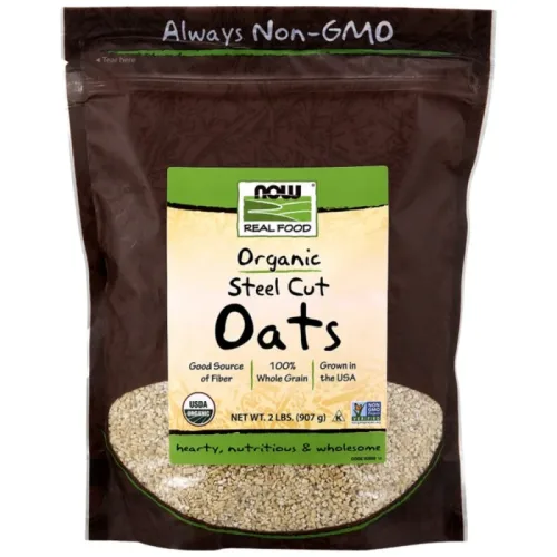 Steel Cut Oats Organic / 907 грама - NOW Foods
