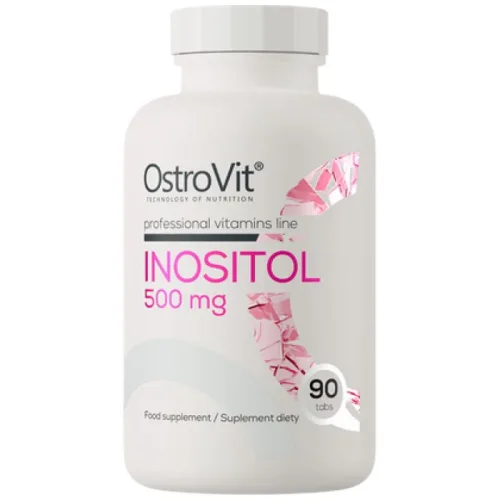 Inositol 500 mg | Myo-Inositol (90 дози) / 90 Таблетки - OstroVit